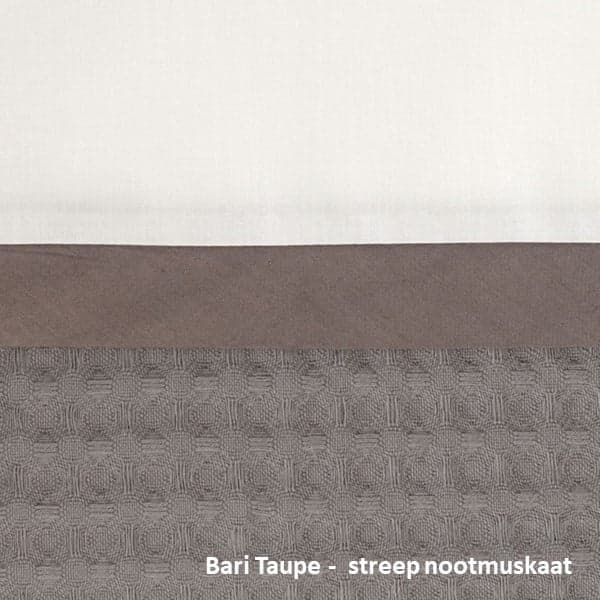 Dommelin Kussensloop Bari taupe (512)
