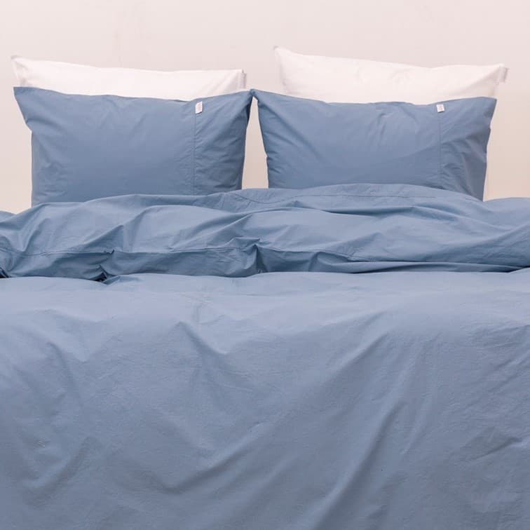 Town Country Kussensloop Austin Old Blue - 60 x 70 cm